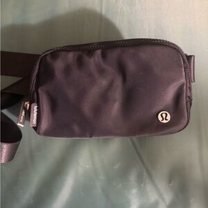 Lululemon Athletica Black Belt Bag
